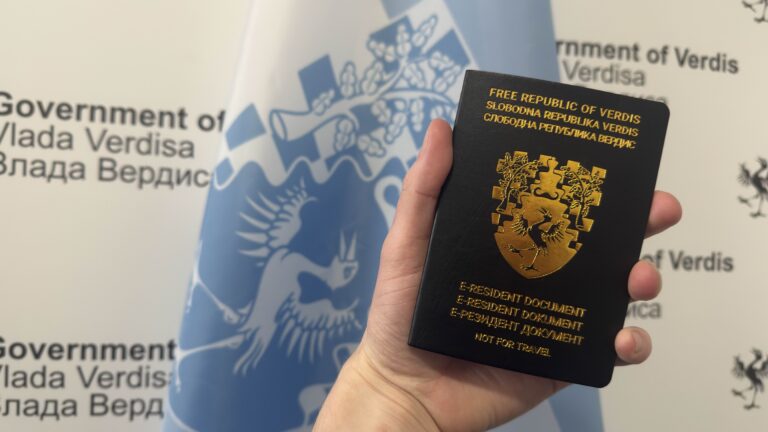 Verdis Map e-Residency program surpasses 2,000 members! - Free Republic of Verdis